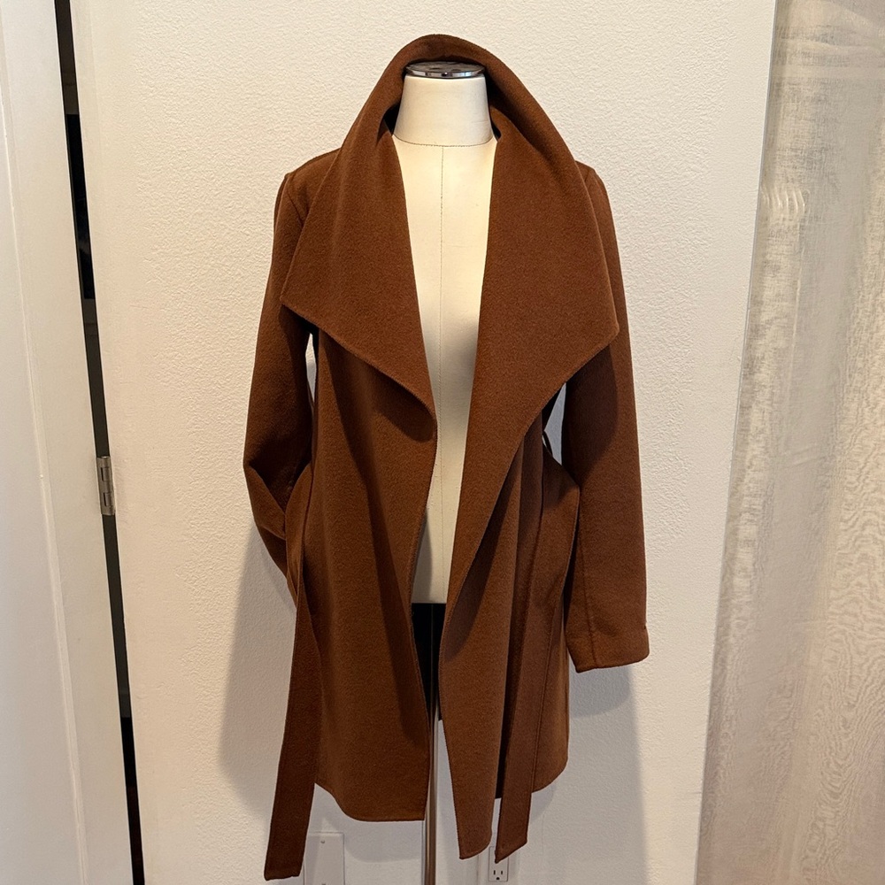 Tahari Women's Brown Trench Coat - Picture 3 of 7